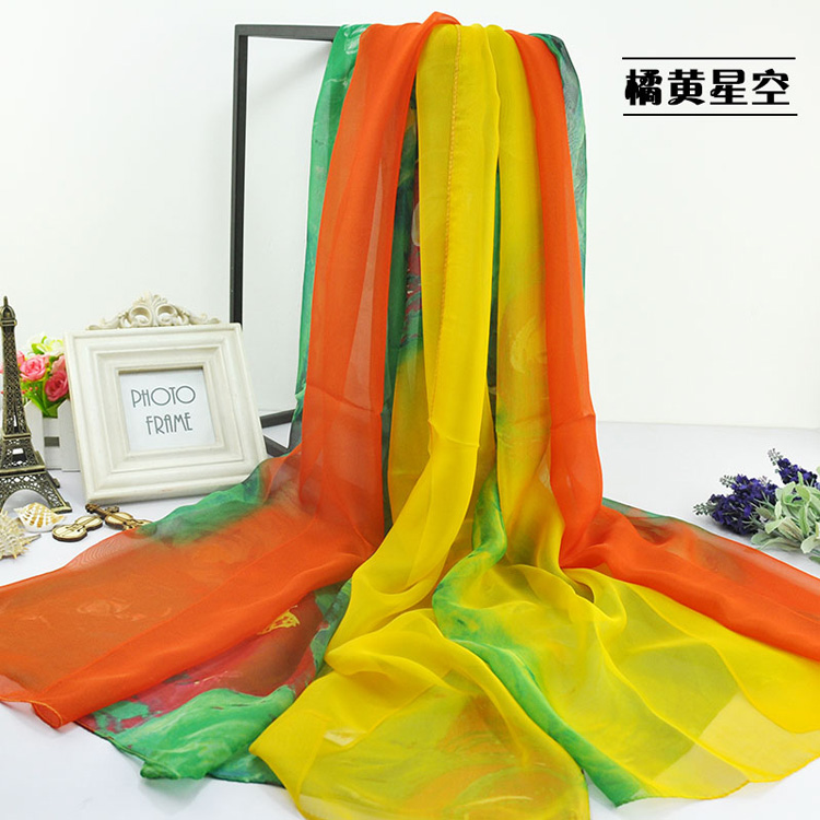 Wholesale beach chiffon scarf