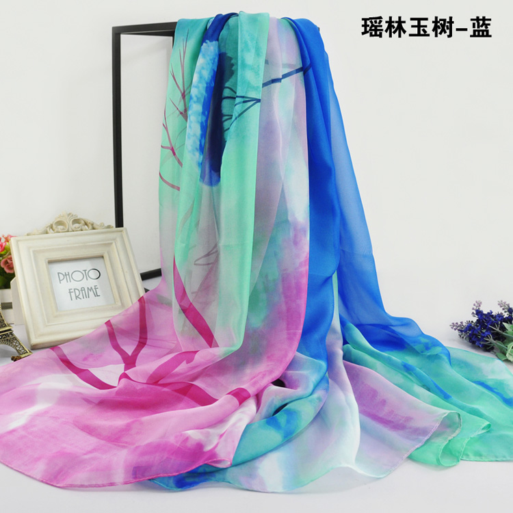 Wholesale beach chiffon scarf