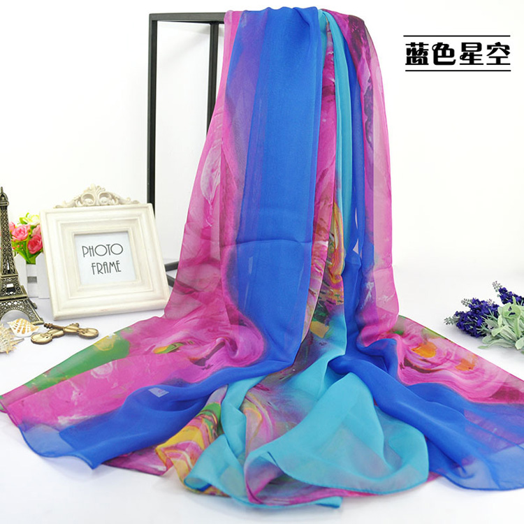 Wholesale beach chiffon scarf