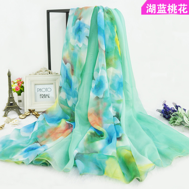 Wholesale chiffon silk beach scarf