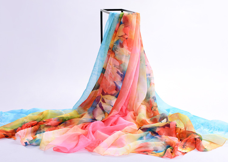 Wholesale beach chiffon shawl