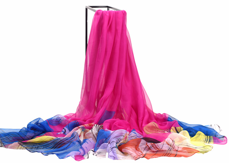 Wholesale beach chiffon shawl