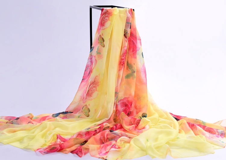 Wholesale beach chiffon shawl