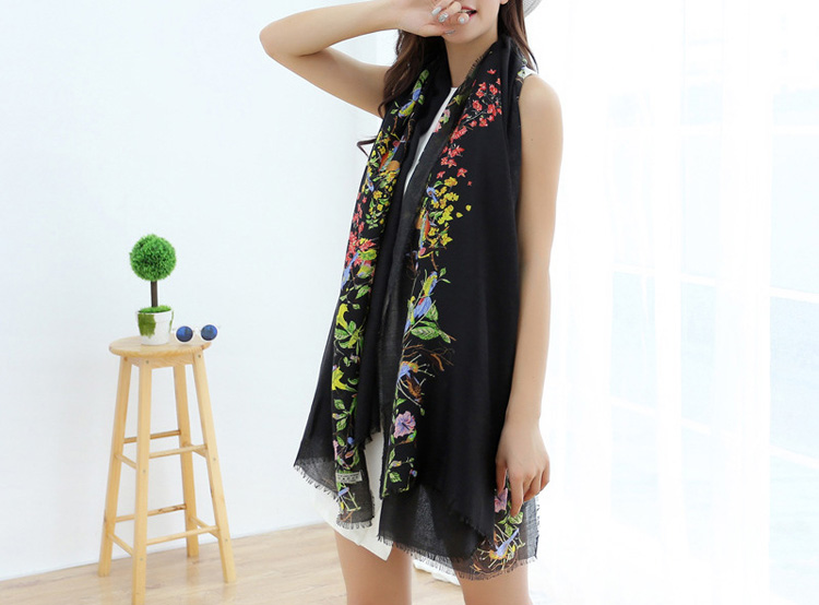 Cotton knit scarf wholesale