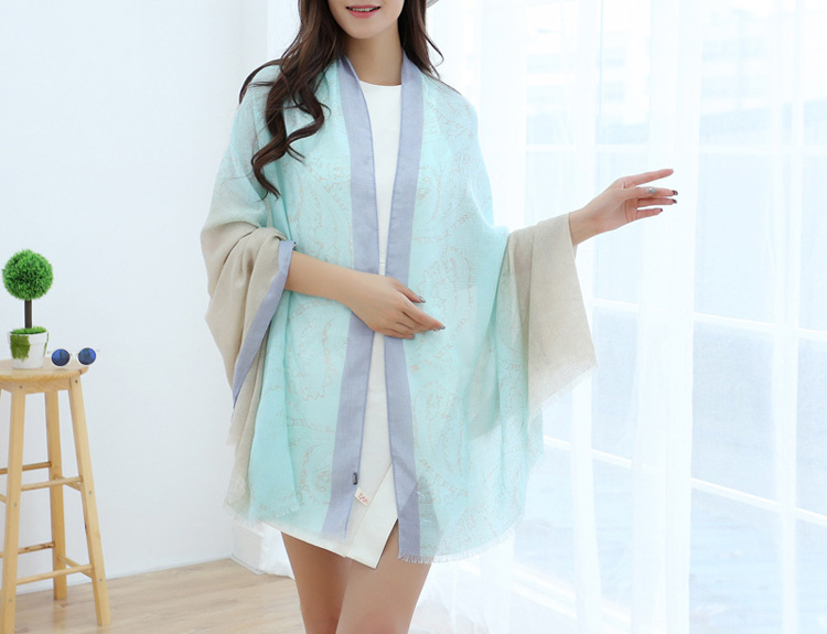 Wholesale stitching cotton scarf
