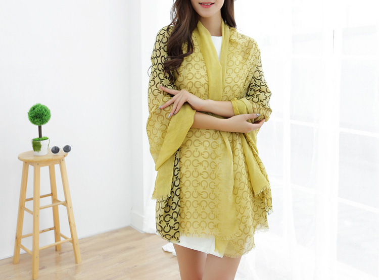 Wholesale cotton linen silk scarf