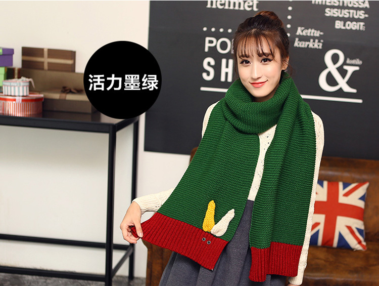 Wholesale cute wool scarf