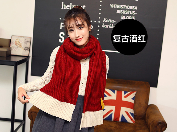 Wholesale cute wool scarf