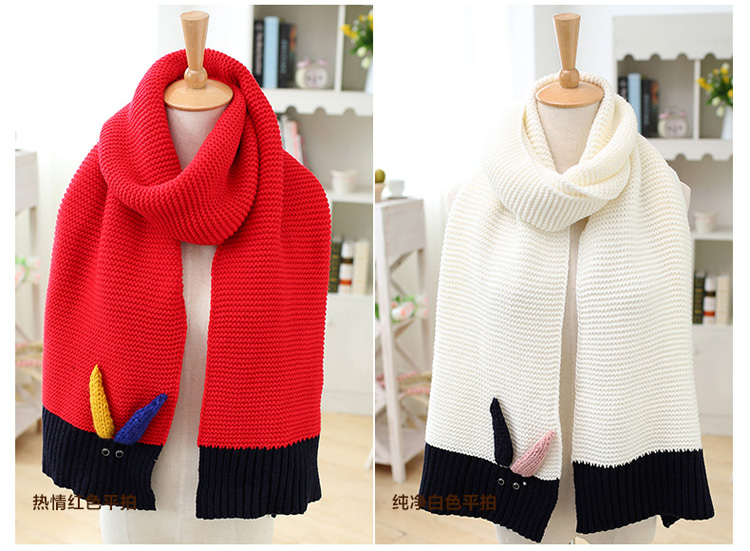 Wholesale cute wool scarf