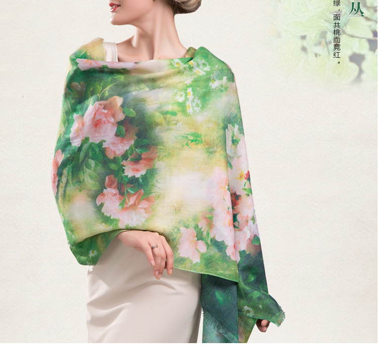 Wholesale wool shawl scarf