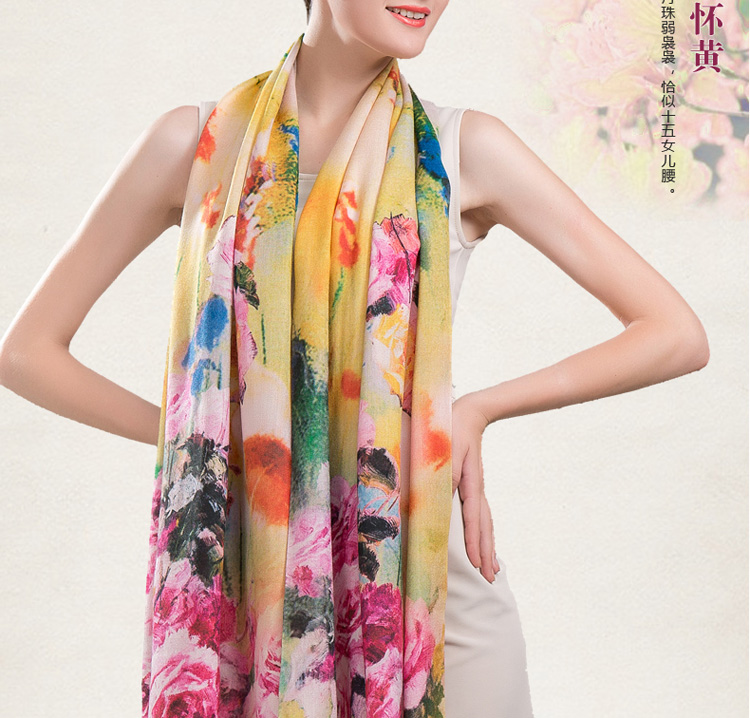Wholesale wool shawl scarf