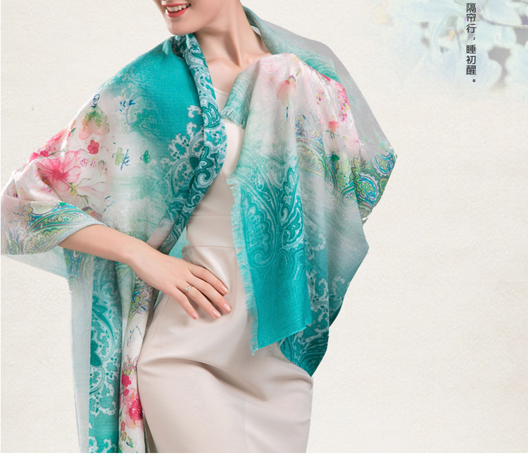 Wholesale wool shawl scarf