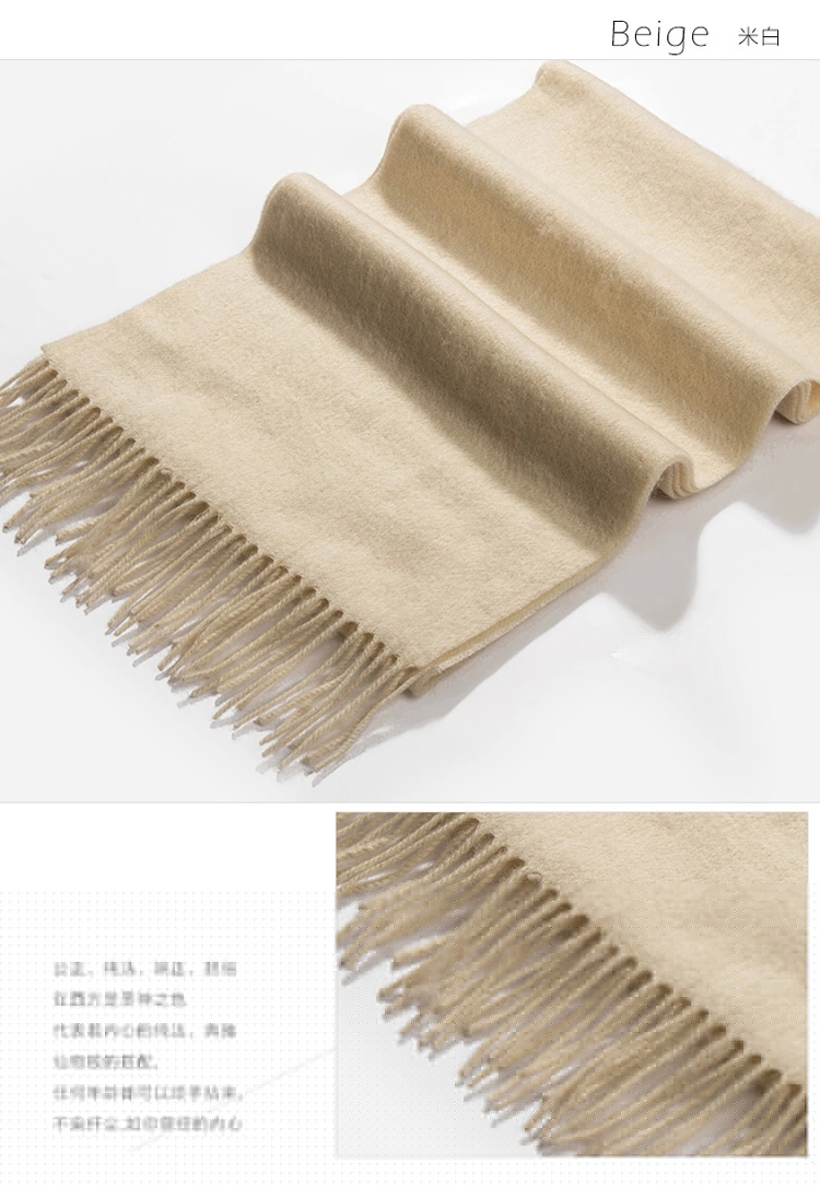 Wholesale thick cashmere scarf
