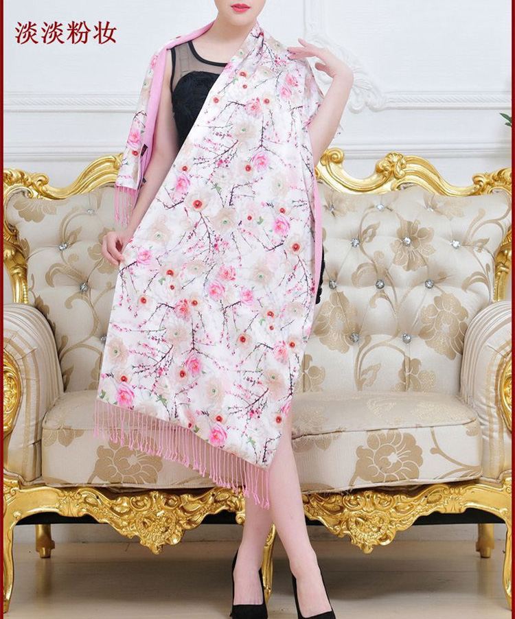 Wholesale digital printing silk scarf
