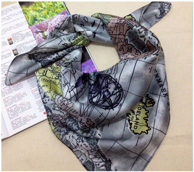 Womens square head scarf wholesale