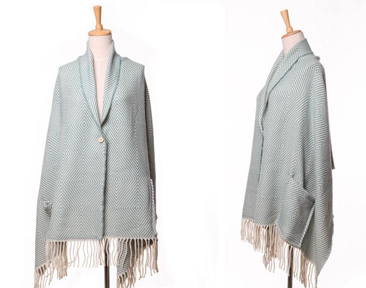 Wholesale pocket cashmere scarf