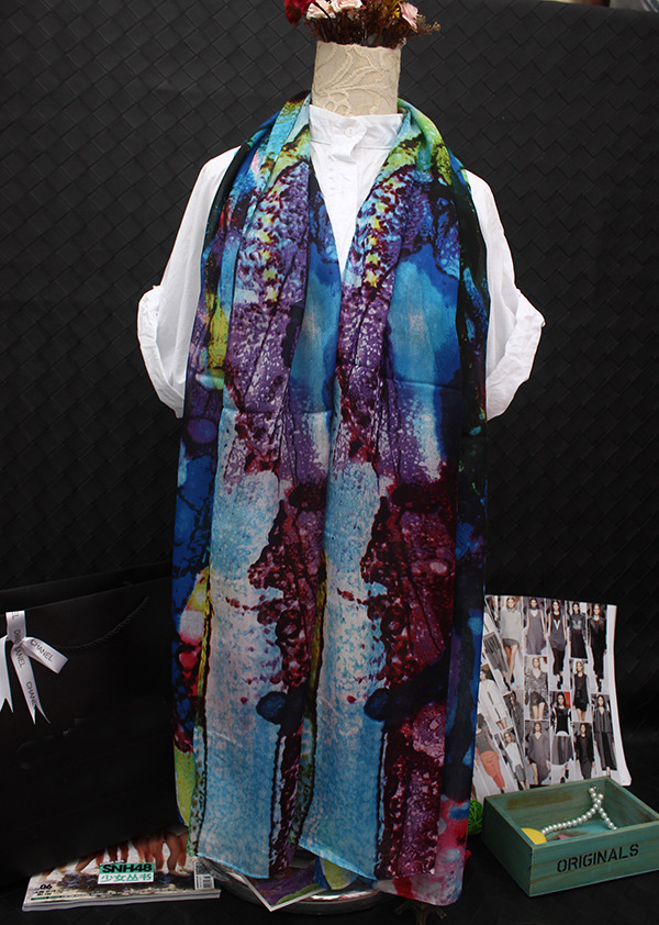Wholesale silk twill fabric scarf
