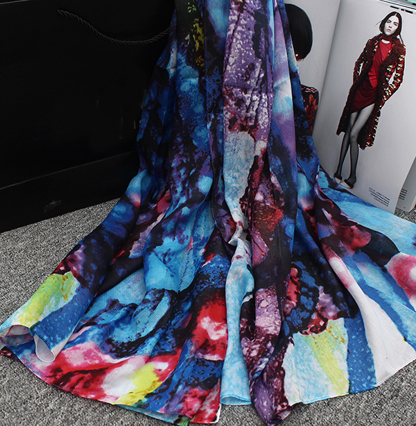 Wholesale silk twill fabric scarf