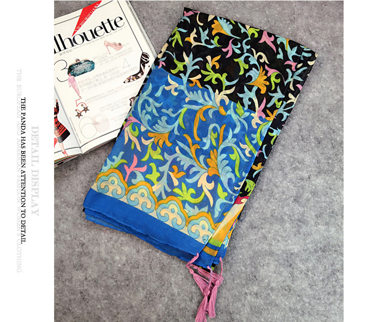 Wholesale viscose knit fabric scarf