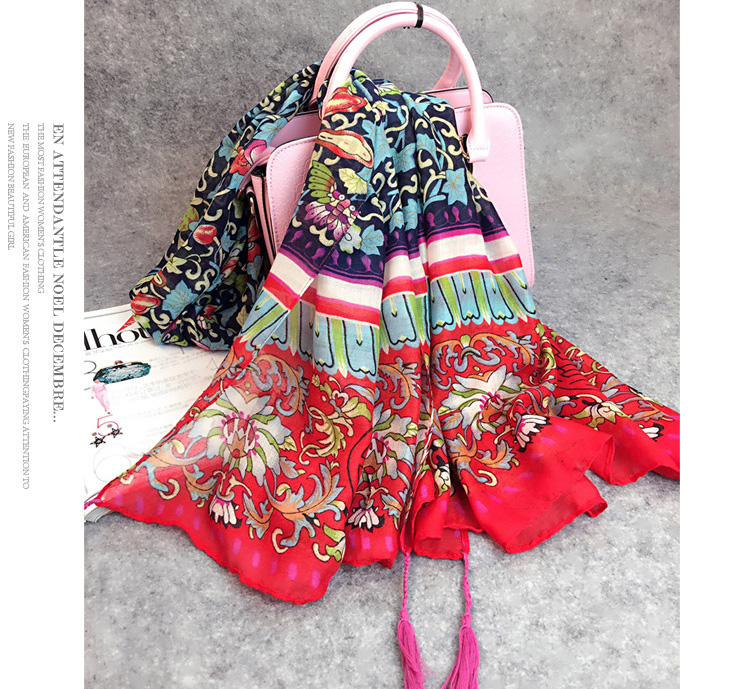 Wholesale viscose knit fabric scarf