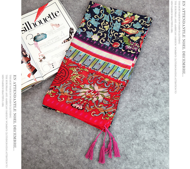 Wholesale viscose knit fabric scarf
