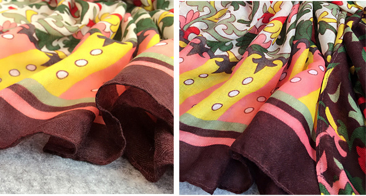 Wholesale viscose knit fabric scarf