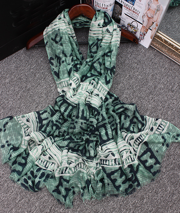 Wholesale cotton retro scarf