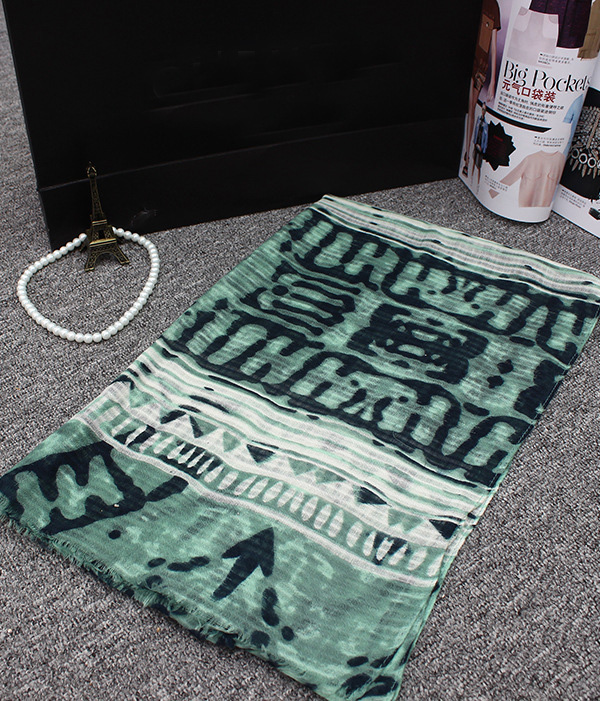 Wholesale cotton retro scarf