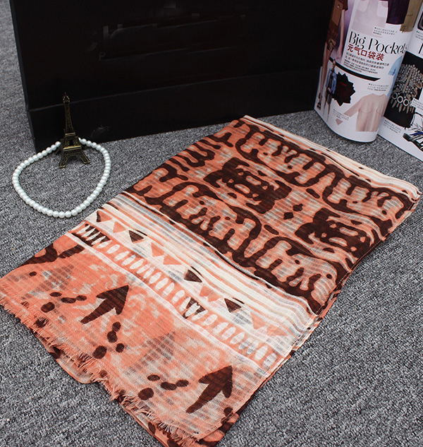 Wholesale cotton retro scarf