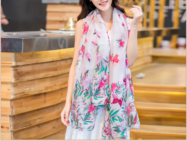 Wholesale polyester silk scarf