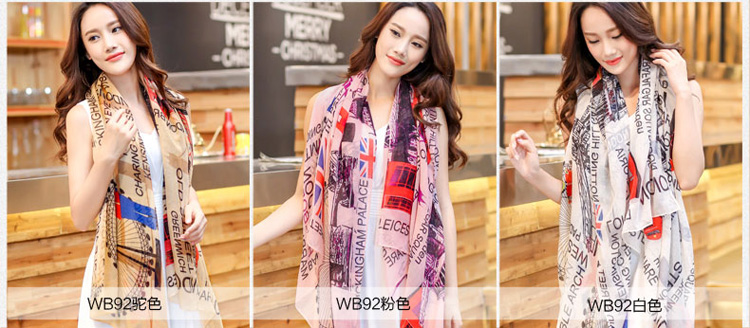Wholesale polyester womens scarf