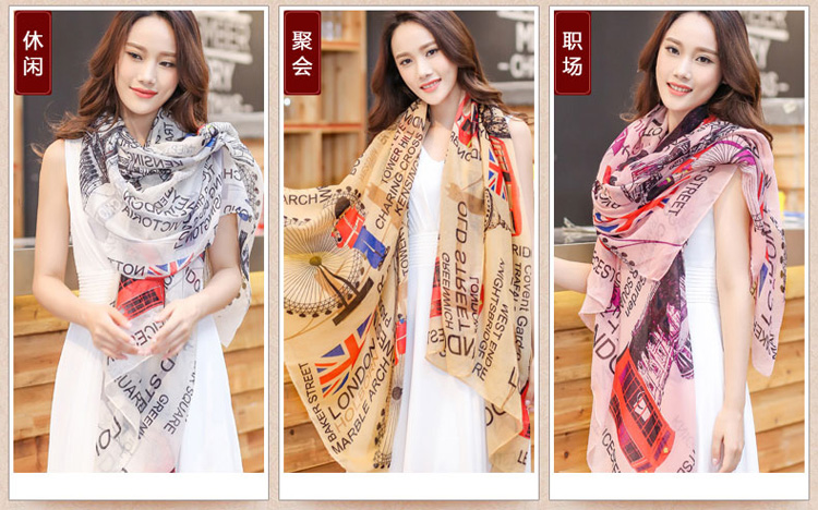 Wholesale polyester womens scarf
