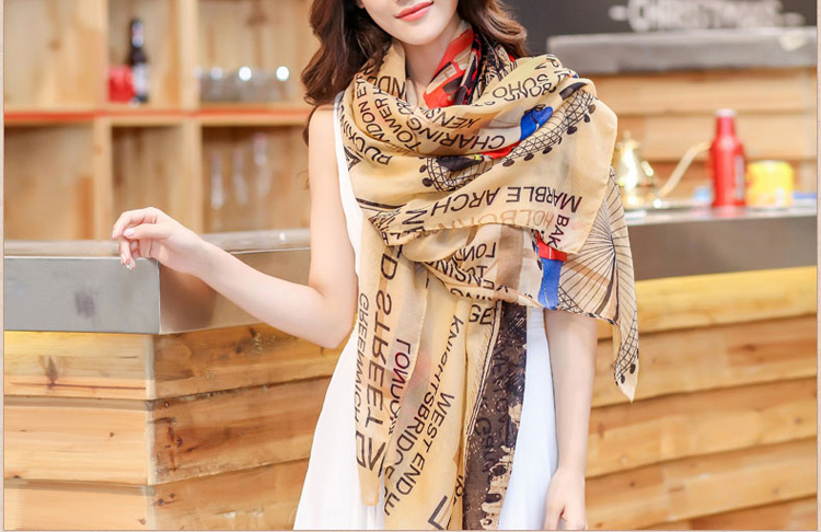 Wholesale polyester womens scarf