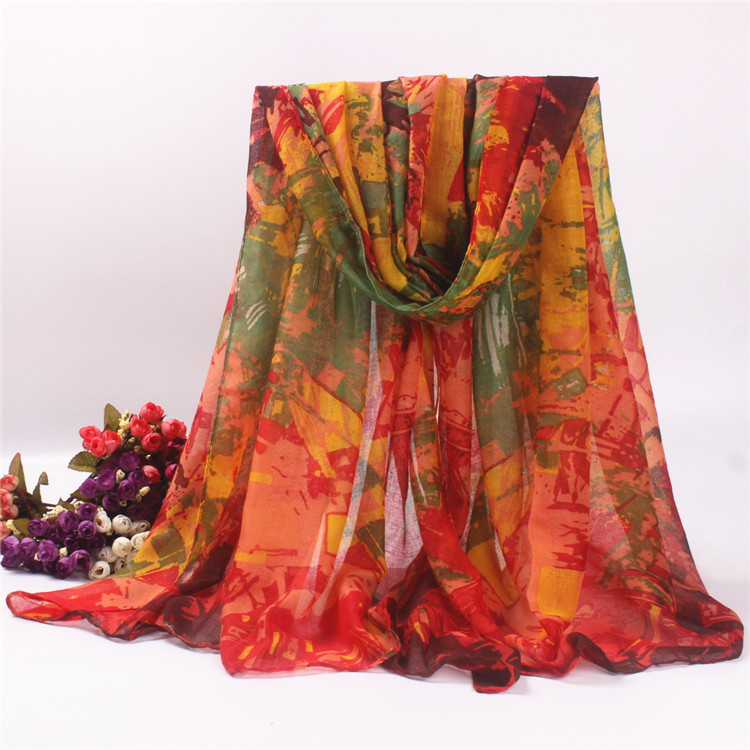 India women fashion viscose scarf