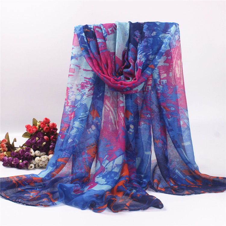 India women fashion viscose scarf