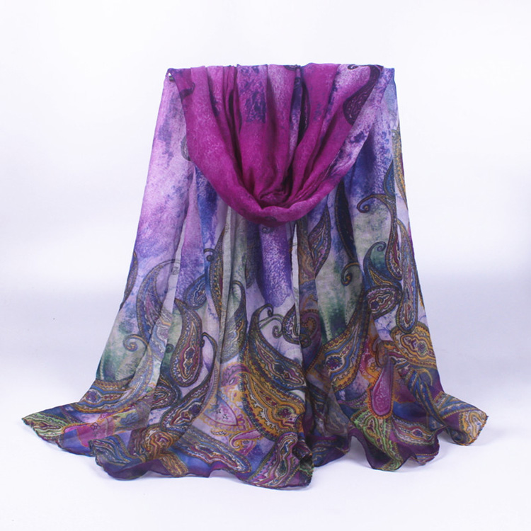 Wholesale cashew flowers scarf