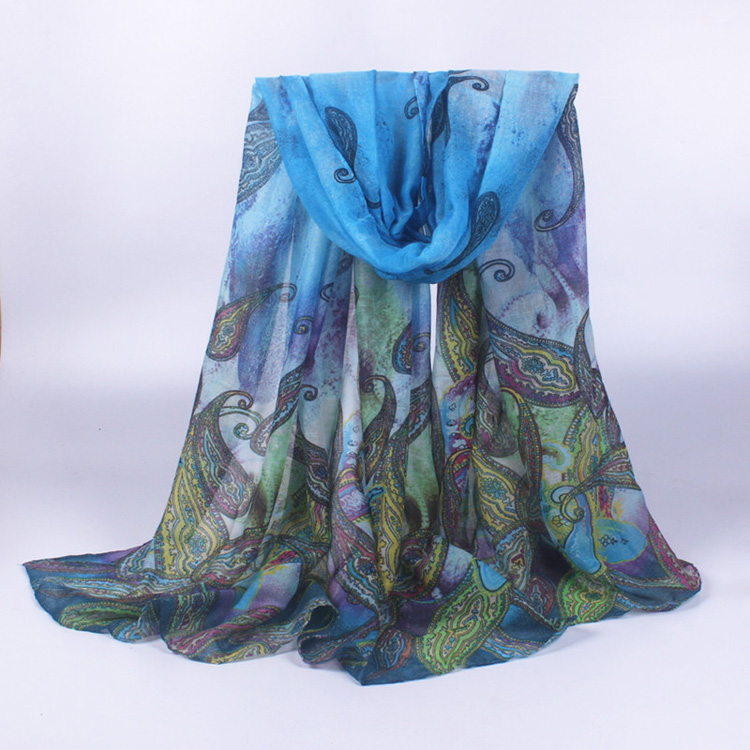 Wholesale cashew flowers scarf