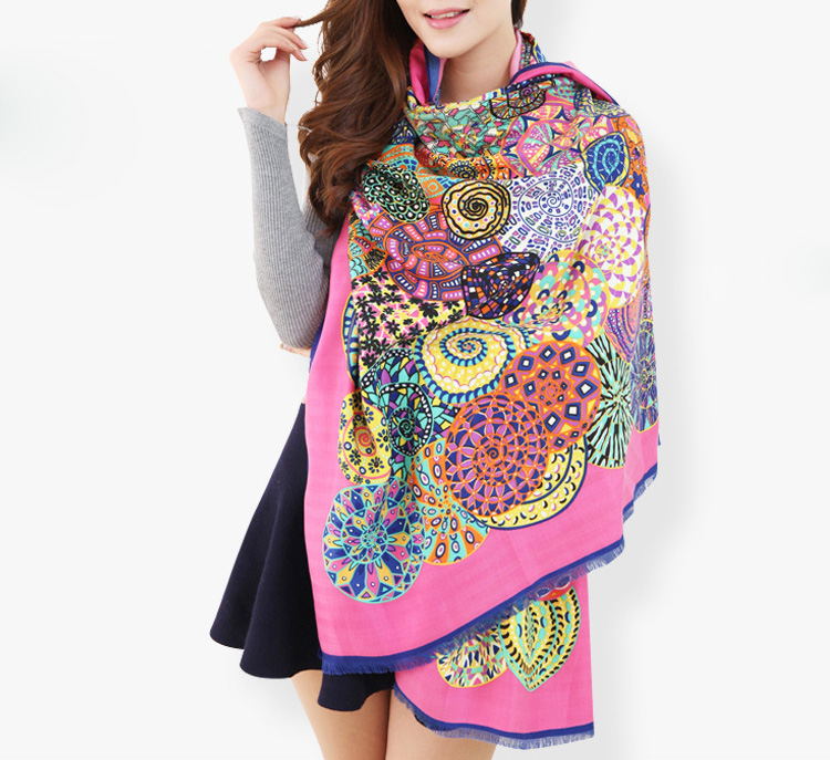 Women cotton scarf shawl wholesale