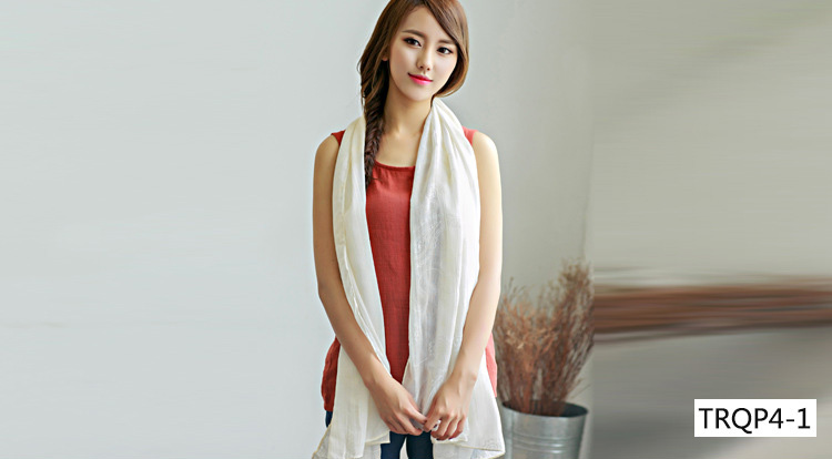 Women cotton fabric scarf wholesale
