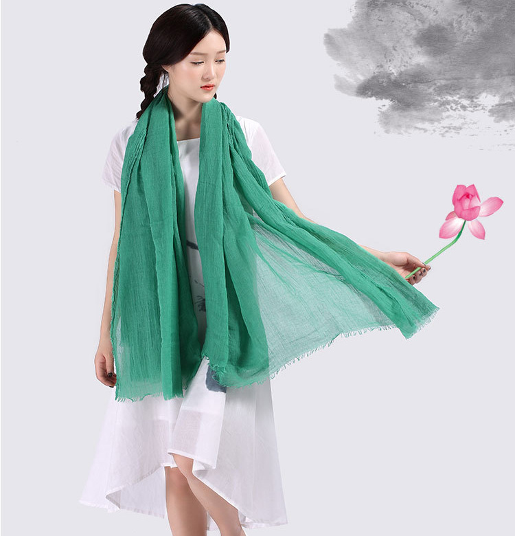Wholesale cotton large scarf