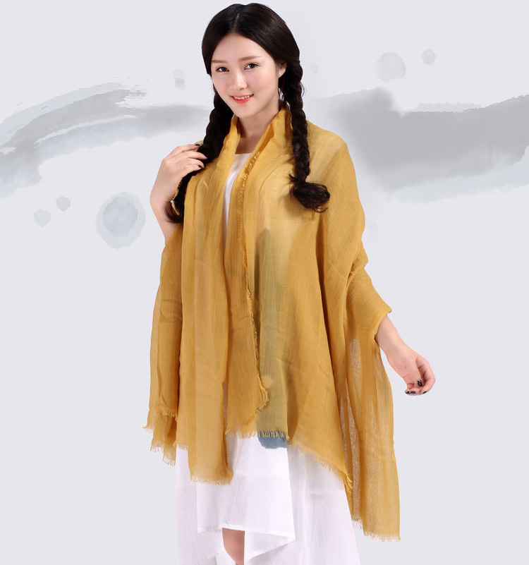 Wholesale cotton large scarf