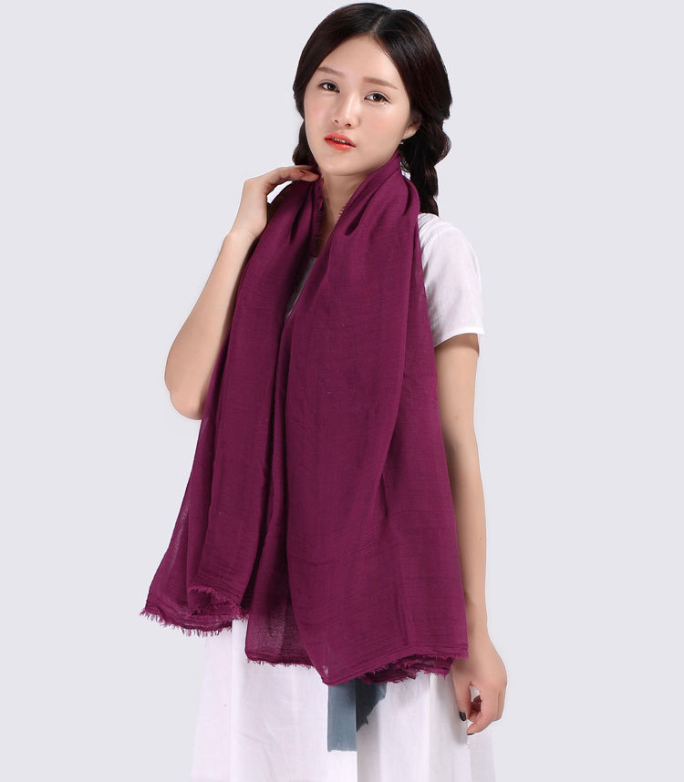 Wholesale cotton large scarf
