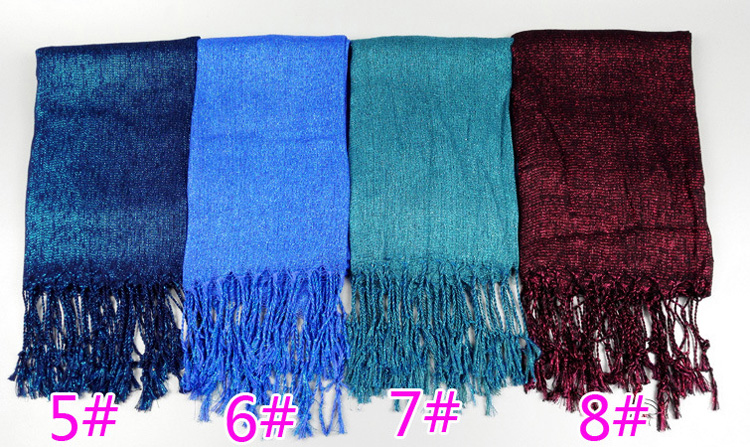 Wholesale cotton fringed scarf