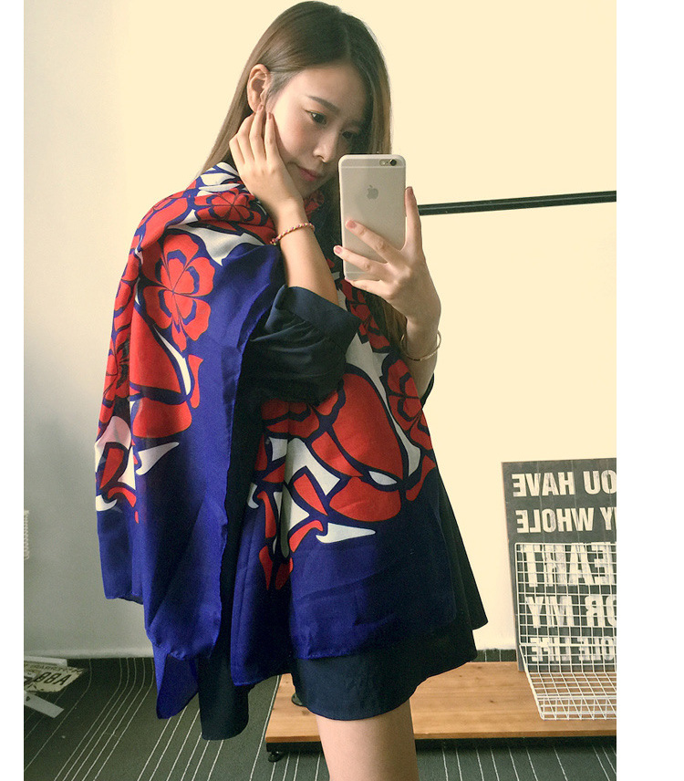 Wholesale white cotton scarf