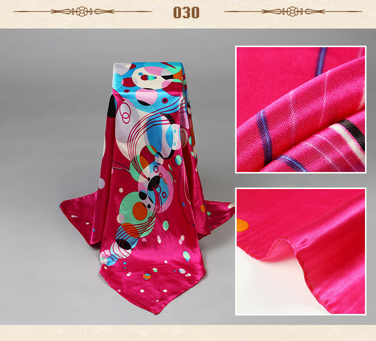 Wholesale square silk scarf for sale