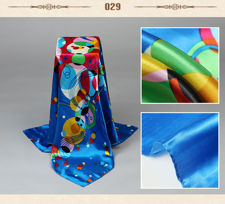 Wholesale square silk scarf for sale