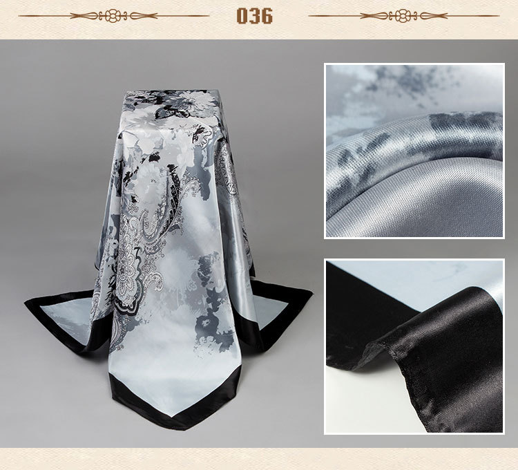 Wholesale square silk scarf for sale