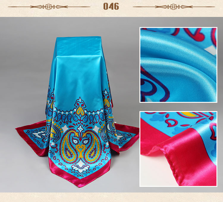 Wholesale square silk scarf for sale