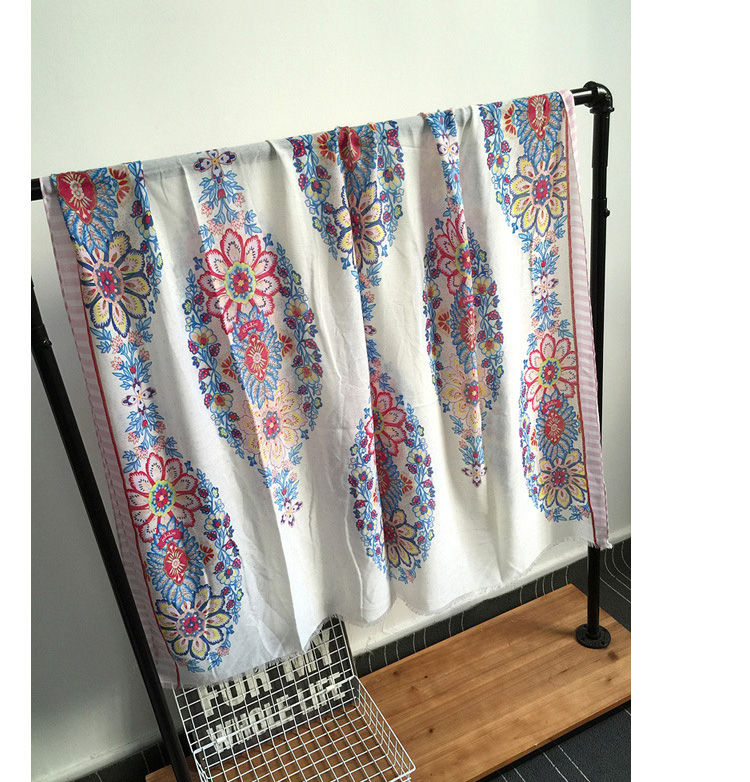 Wholesale cotton sunflower shawl