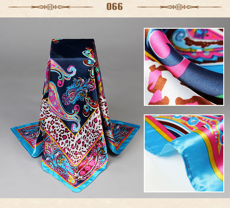 Wholesale women square silk scarf
